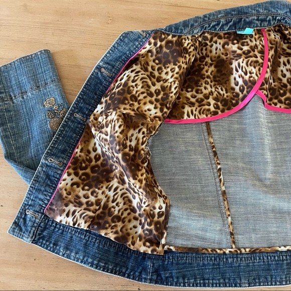 Embroidered Jean Jacket - Picture 5 of 7